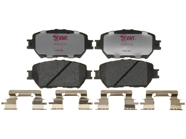 EHT908H – R/M BRAKES Brake Pad, OE Replacement Hybrid Technology Includes Mounting Hardware